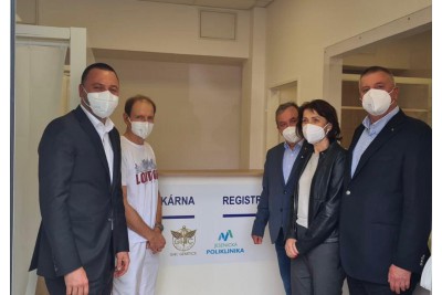 Jesenická poliklinika spustila nové očkovací centrum
