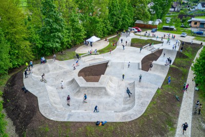 V Jeseníku dnes otevřeli nový skatepark
