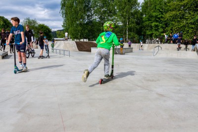 V Jeseníku dnes otevřeli nový skatepark
