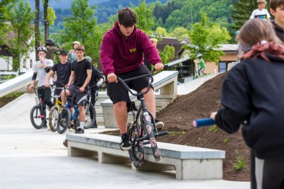 V Jeseníku dnes otevřeli nový skatepark