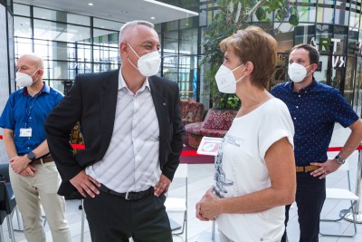 V Šantovce začalo očkování bez registrace