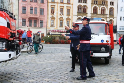 Slavnostní předání cisternové automobilové stříkačky JSDH Olomouc - Chválkovice