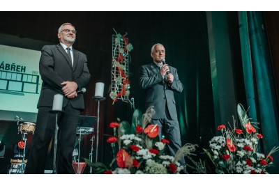 Slavnostní koncert pořádaný u příležitosti 50. výročí otevření kulturního domu v Zábřehu