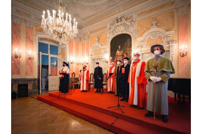 Rektor Martin Procházka složil inaugurační slib
