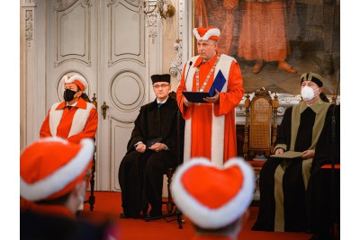 Rektor Martin Procházka složil inaugurační slib