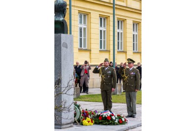 Zástupci Olomouckého kraje uctili památku Jana Opletala