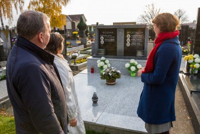 Zástupci Olomouckého kraje uctili památku Jana Opletala