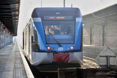 Z Olomouce do Drahanovic se vydal modernizovaný vlak