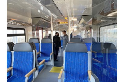 Z Olomouce do Drahanovic se vydal modernizovaný vlak