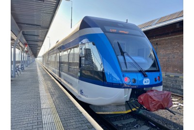 Z Olomouce do Drahanovic se vydal modernizovaný vlak