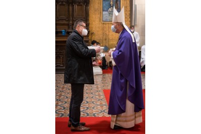 Mše svatá s předáním Betlémského světla Foto: Pavel Langer