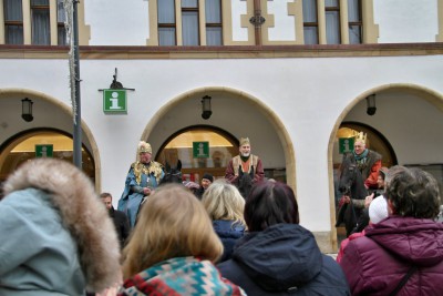 	Hejtman osedlal koně a podpořil Tříkrálovou sbírku
