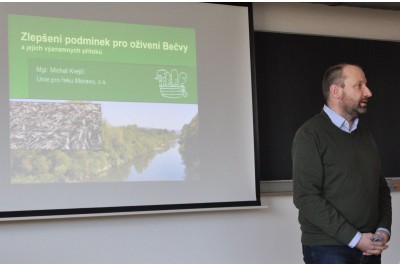 Prezentace aktuálních studií a projektů k ekologické obnově řeky Bečvy