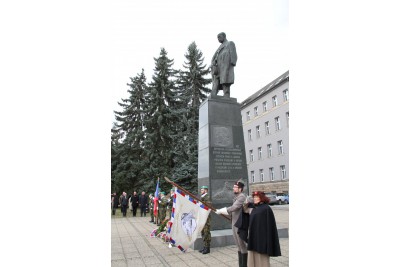 Zástupci Olomouckého kraje uctili památku T. G. Masaryka
