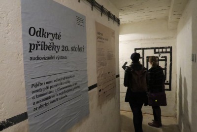 Vernisáž audiovizuální výstavy Odkryté příběhy 20. století. Foto: Paměť národa