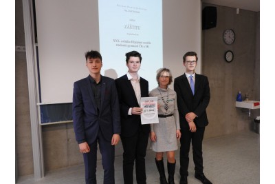 Dějepisná soutěž pro gymnazisty Foto: archiv školy