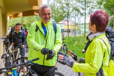 Výlet provedl cyklisty Mikroregionem Bystřička