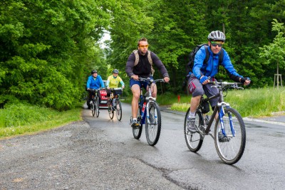 Výlet provedl cyklisty Mikroregionem Bystřička