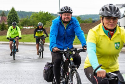 Výlet provedl cyklisty Mikroregionem Bystřička