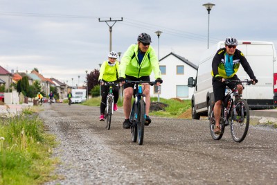 Výlet provedl cyklisty Mikroregionem Bystřička