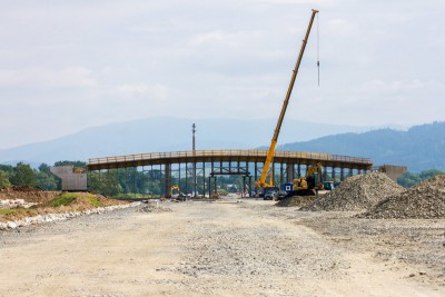 Pokračuje stavba obchvatu Bludova.