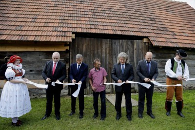 Areál Hanáckého muzea v přírodě obohatila unikátní stavba