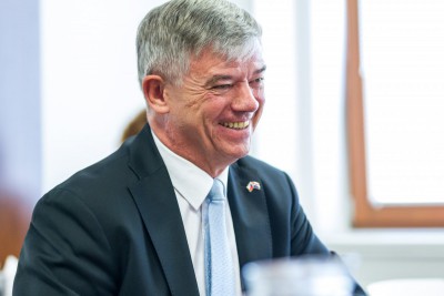 Hejtman Josef Suchánek se setkal s českým velvyslancem v Chorvatsku