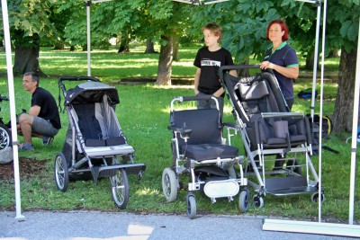 Olomoucká štafeta nabízí pohled na svět očima vozíčkářů