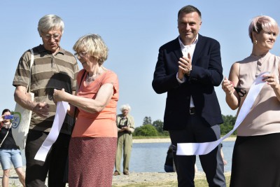 Biocentrum Véklice přivítalo první návštěvníky; foto: Deník/František Berger