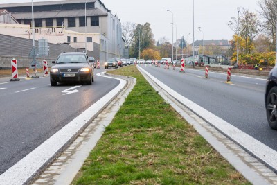 V Přerově se otevřel nový úsek průtahu městem. Pomůže dopravě