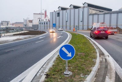 V Přerově se otevřel nový úsek průtahu městem. Pomůže dopravě