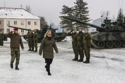 Tankisté mají prvního Leoparda. Ocelová pěst posílí