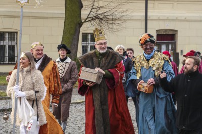 Tři králové žehnali v Olomouci