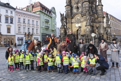 Tři králové žehnali v Olomouci