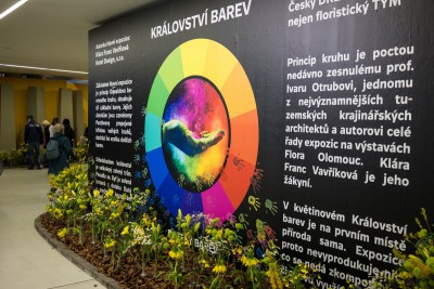 Olomouc se proměnila v barevné království. Jarní Flora odstartovala