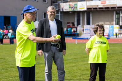 Senioři poměřili síly na sportovišti. Přijeli i soupeři ze zahraničí