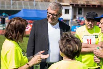 Senioři poměřili síly na sportovišti. Přijeli i soupeři ze zahraničí