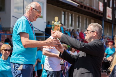 Senioři poměřili síly na sportovišti. Přijeli i soupeři ze zahraničí