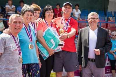 Senioři poměřili síly na sportovišti. Přijeli i soupeři ze zahraničí