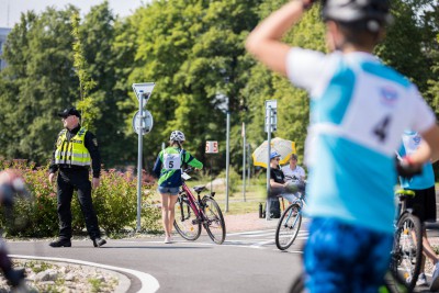 Nejde o to jezdit rychle, ale bezpečně. V kraji soutěží malí cyklisté