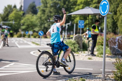 Nejde o to jezdit rychle, ale bezpečně. V kraji soutěží malí cyklisté