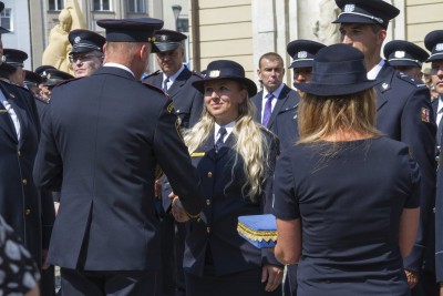 Stovky nových policistů a hasičů nově dohlíží na bezpečnost v Olomouckém kraji