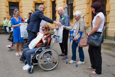 Senioři závodili na olympiádě