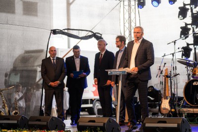 Společnost Mubea slavila 25. výročí. Na oslavu přijel hejtman Josef Suchánek