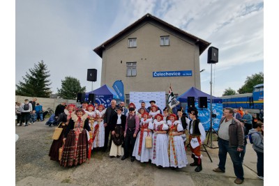 Regionální den železnice připomenul výročí tratě z Olomouce do Čelechovic na Hané