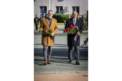 Olomoucká vojenská policie slavnostně nastoupila na Den svého útvaru