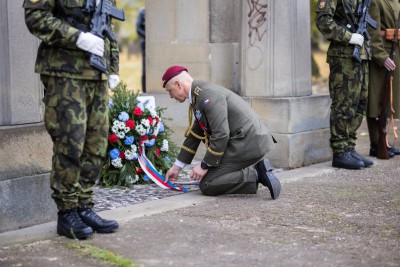 Náměstek hejtmana Dalibor Horák uctil památku válečných veteránů