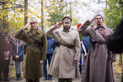 Náměstek hejtmana Dalibor Horák uctil památku válečných veteránů