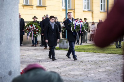 Kraj uctil Den boje za svobodu a demokracii