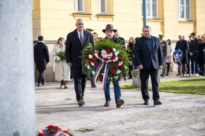 Kraj uctil Den boje za svobodu a demokracii